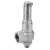 Modèle 58919 - PN40 safety valve with bellows and ducted exhaust for liquids and gases - Stainless steel 1.4571 - 1.4308