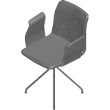 Primum Chair_armrest_fixed base