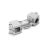 GN289 - Swivel Clamp Connector Joints, Aluminum, with screw, stainless steel, Type S, Stepless adjustment