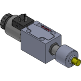 Directional poppet valves WVM-6I-R position monitored