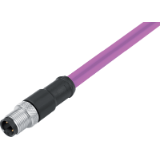Male cable connector, PROFIBUS, PUR purple, shielded, UL