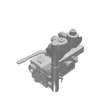 KV 1S valve assembly with accessories