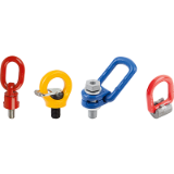 Ring bolts and hoist rings