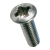 BN 83496 - Pozi oval countersunk head machine screws form Z (DIN 966 A; ISO 7047), A2, stainless steel A2
