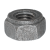 BN 709 - Hex nuts for stud bolts (DIN 2510-5 NF), steel 25 CrMo4, plain