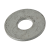 BN 82412 - Flat washers without chamfer, series L (large) (~NFE 25-513 L), steel, zinc flake coated