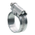 BN 1368 - Hose clamps with worm gear drive for medium pressure (DIN 3017; MIKALOR ASFA-S), stainless steel / steel W2 zinc plated