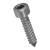 BN 5359 - Hex socket head cap tapping screws with cone end type C, fully threaded, A2