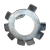 BN 846 - Tab washers for slotted round nuts DIN 70852 (DIN 70952 A), steel,  zinc plated blue