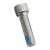 BN 8706 - Hex socket head cap screws fully threaded with TufLok® patch (DIN 912, ISO 4762), cl. 8.8, zinc plated blue
