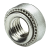 BN 20599 - Self-clinching nuts for metallic materials (PEM® CLS/CLSS), stainless steel (AISI 300), passivated