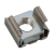 BN 3307 - Cage nuts, steel, zinc plated blue (nut)