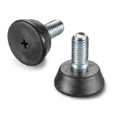P202 - MOUNTING FOOT WITH THREADED STUD
