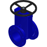 BPS 2001 Gate valve in ductile iron, GGG 40. EPDM