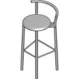 Mars bar stool