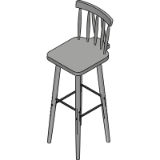 R&B bar stool