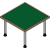 Brodart-Activity_Furniture-No_Trough-Metal_Leg-Table