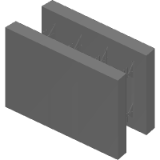 BuildBlock ICF BuildRadius BR-616-6in Radius Form