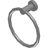 Cosmo Metal Towel Ring