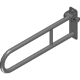 Home Collection Folding Double Grab Rail - 750mm