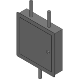 TMV20 Standard Top Inlet - Removable Hinged Door