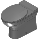 Leda Care Wall Faced Back Inlet Pan