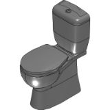 Caravelle Easy Height 'Armrest Enabled' Close Coupled Suite
