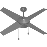 50″ Ceiling Fan – 4 Blade – CF104