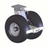 2-51 Series Pneumatic Casters Standards - Pneumatic Wheel Casters