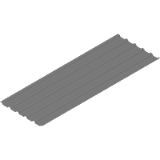 Corrugated sheet CB 35207