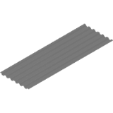 Corrugated sheet CB 40160