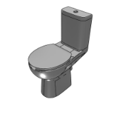 WC kompakt ETIUDA CleanOn 010 36l bez deski