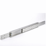 E1018DD - Stainless Steel Super Heavy Duty Telescopic Slide - Full Extension - Double Extension - max Load rating : 900 kg - Lengths : 500 - 2000 mm