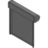 Model CESD 10 Service Doors with Face of Wall Mount