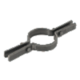 Fig. B3373CTC - PVC Coated Cooper Tubing Riser Clamp (TOLCO Fig. 82PVC) - Pipe Clamps