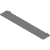 STAINLESS STEEL CORNER SHELF (22x3x22 CM) - MINIMALISM