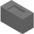 2-DRAWER CABINET & MATTE TECKSTONE WASHBASIN (100,5x50x58 CM) - BLOCK EVO