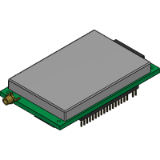 Microhard MHX series transceiver module CAD model