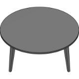 Clover Wood Table
