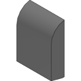 289-stainless DESIGN toilet roll holder for 1 MAXI + 1 standard roll