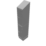 Apex Locker – 2 tier – 60 Inch Tall