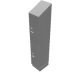 Core Locker – 2 tier – 60 Inch Tall