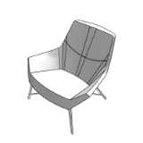 Bing Mid Back Luxe Lounge Chair