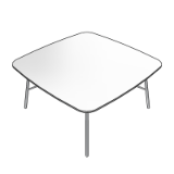Bing Coffee Table Round Top
