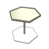Plateau Square Side Table