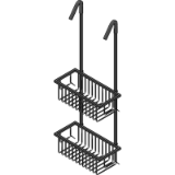 Hang-up basket for shower cabinWA HGK1