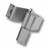 7-107 - Concealed Hinge,opening angle approximately 90° for max. bending 20mm stainless steel
