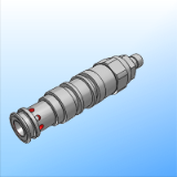 21 140 PCK06 Two- and three-way pressure compensator whit fixed or variable adjustment - cartridge type