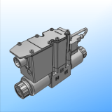 81 520 ZDE3G* Direct operated reducing valve with proportional control and integrated electronics - ISO 4401-03 (CETOP 03)