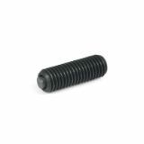 GN 709.8 - ELESA-Grub screws with flat-faced ball end